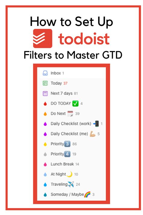 todoist gtd|GTD setup : r/todoist